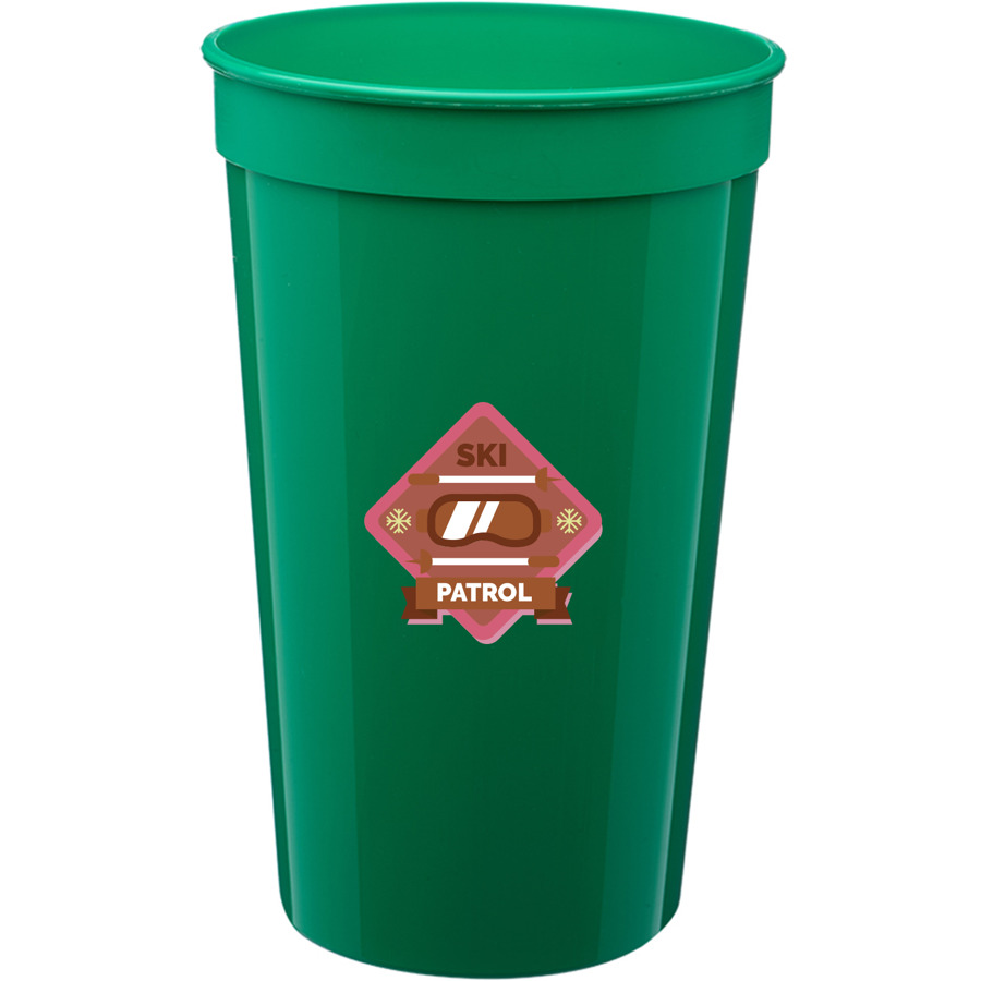 Plastic Stadium Cups 22 oz 15