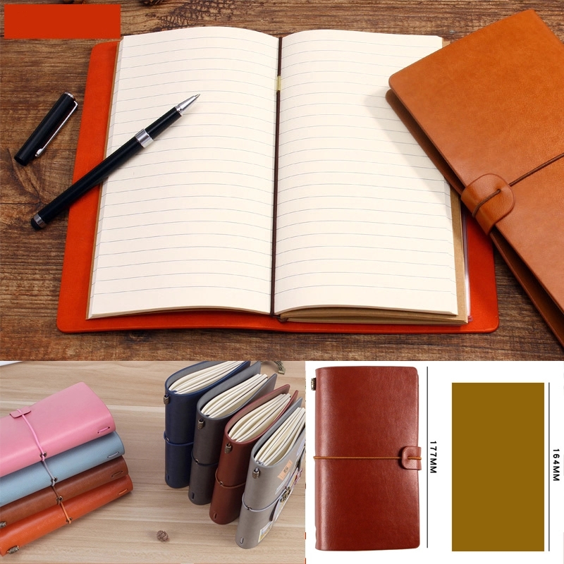 PU Leather A6 Business Travel Journal Pocket Notebook 10