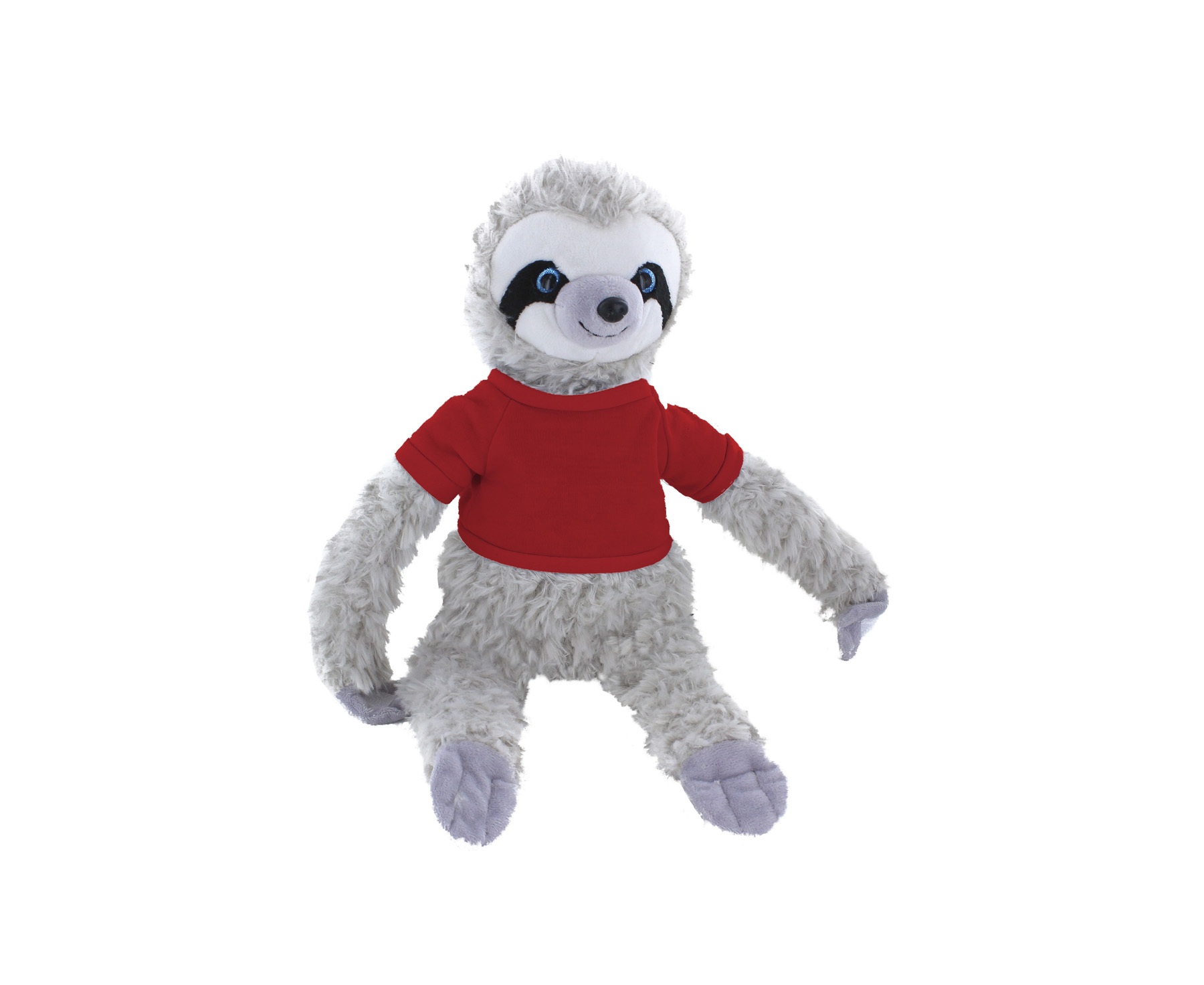 soft plush Sloth with t-shirt 8