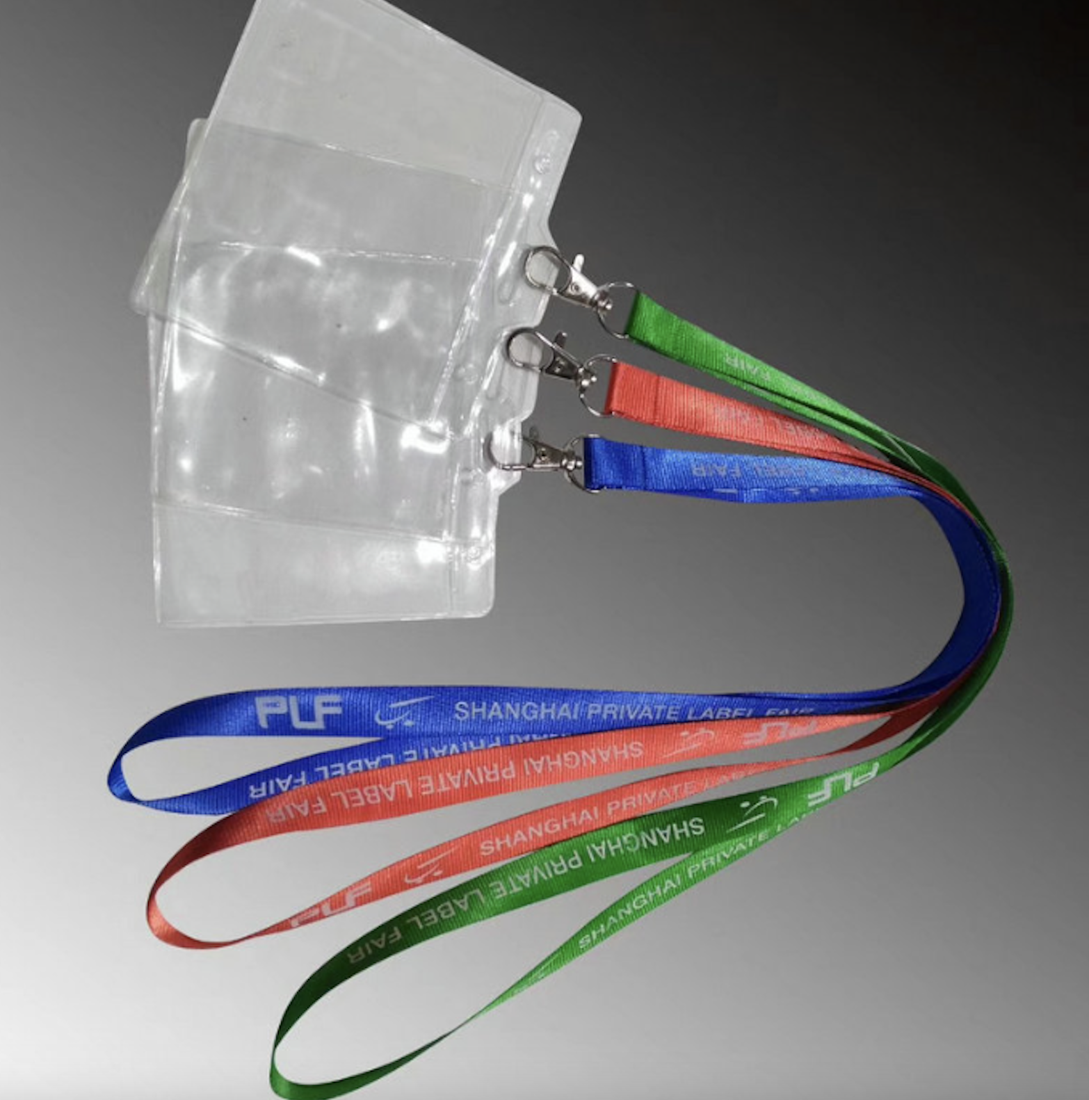 Polyester Lanyards with Badge Holder 1