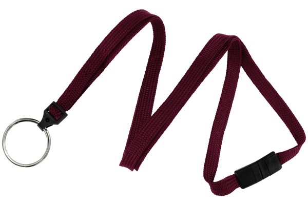 3/8" Bamboo Lanyard with Breakaway (Plastic J-Hook) 58