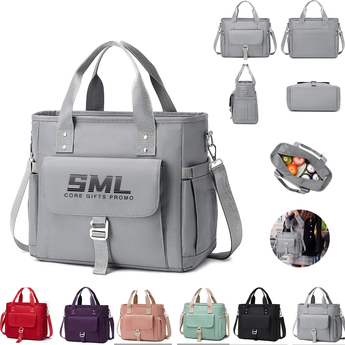 Portable Custom Storage Insulated Lunch Bag 2