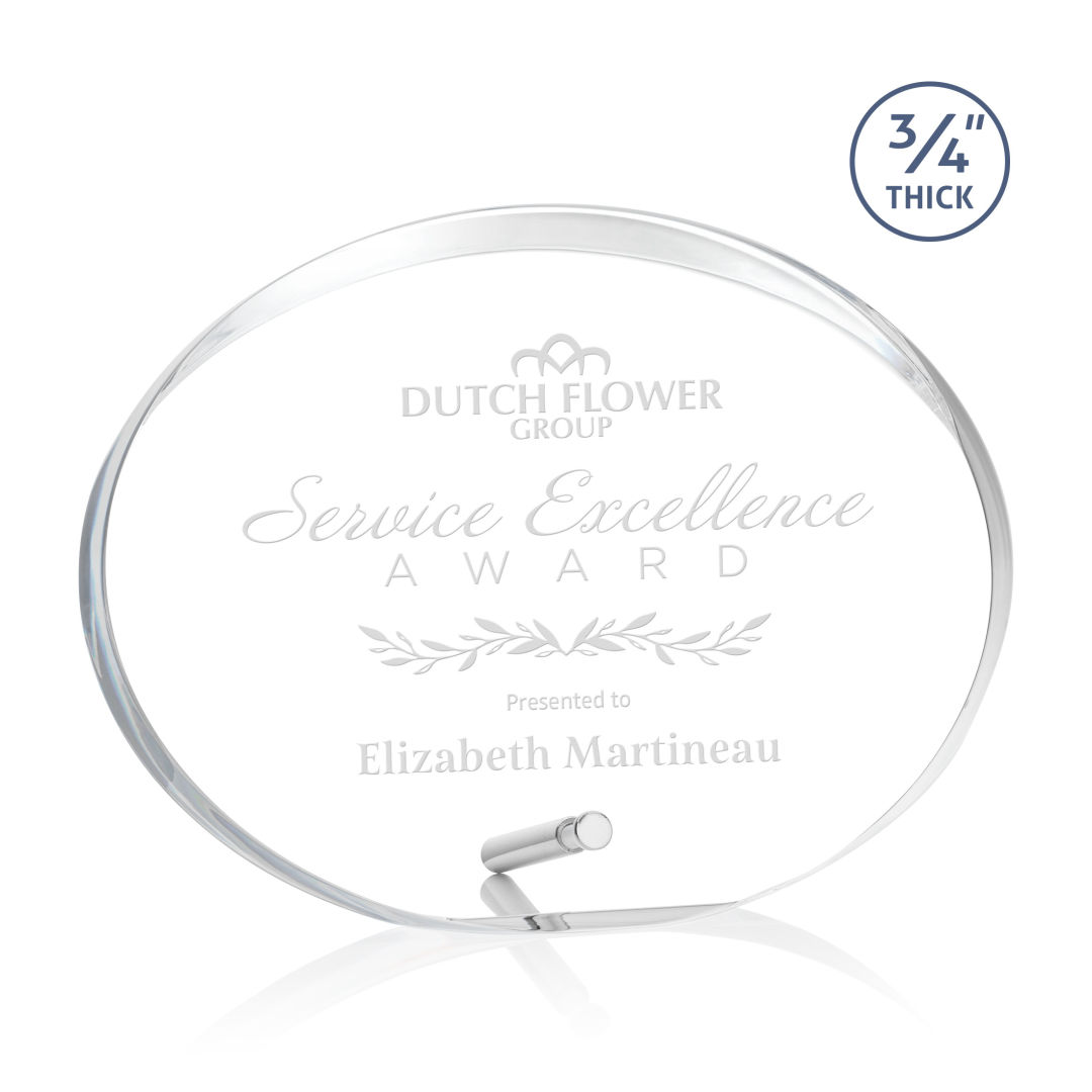 Mosaic Oval Award - Silver 2