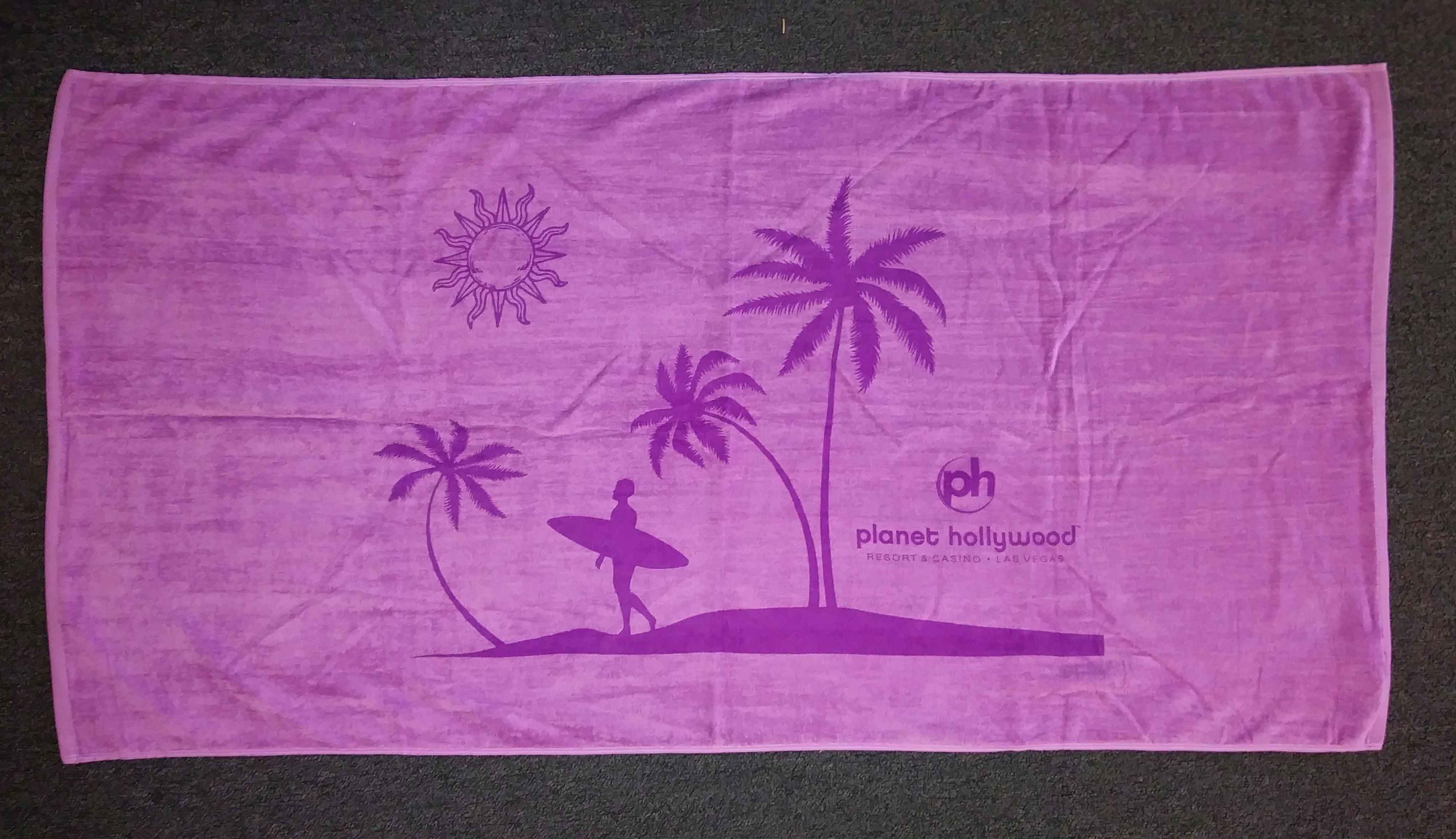 28x58 Economy Light Weight 9 Lbs/ Dz Terry Beach Towels 19