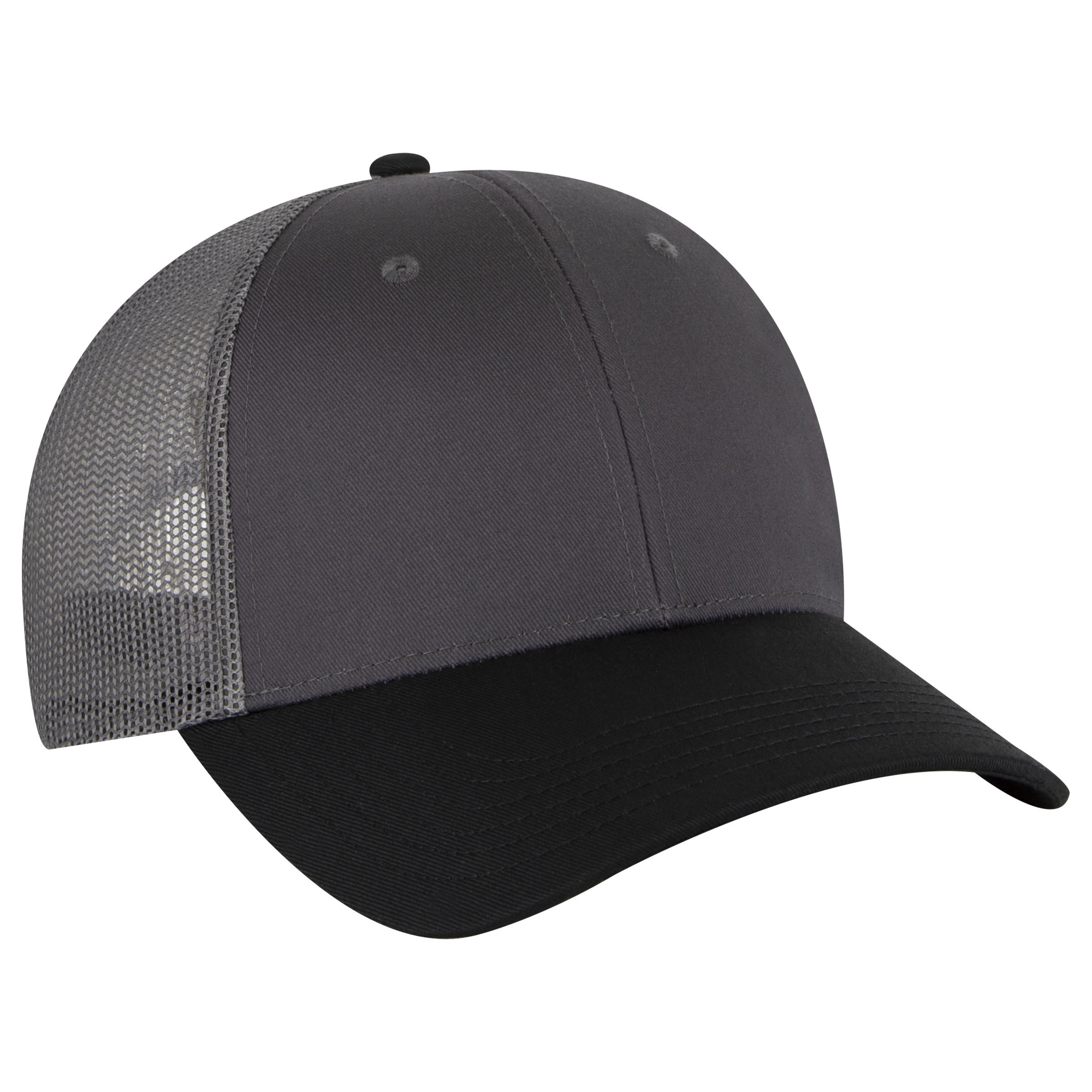 OTTO CAP® 6 Panel Low Profile Mesh Back Trucker Hat 244