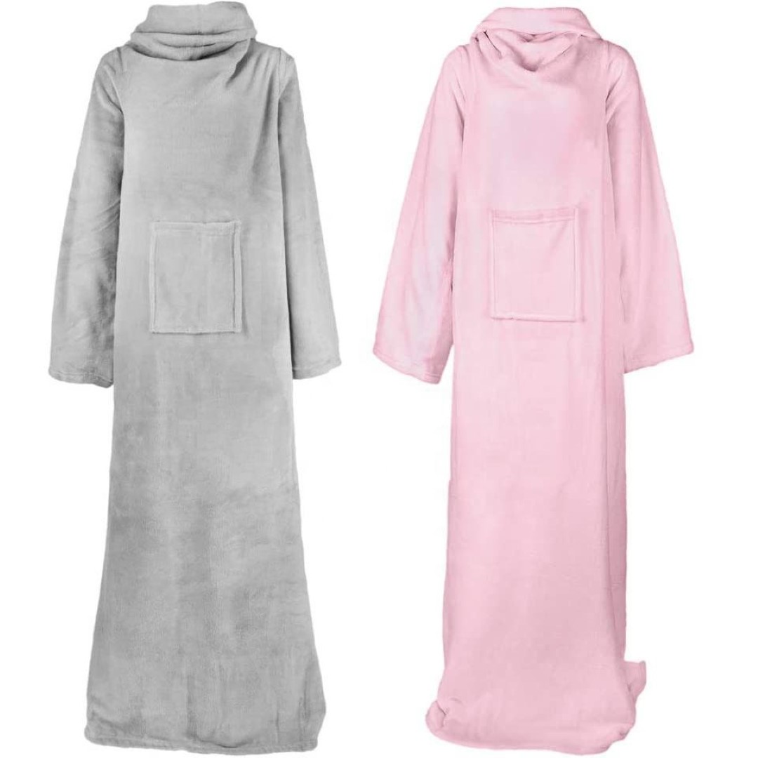 Wearable Blanket with Long Sleeves 8