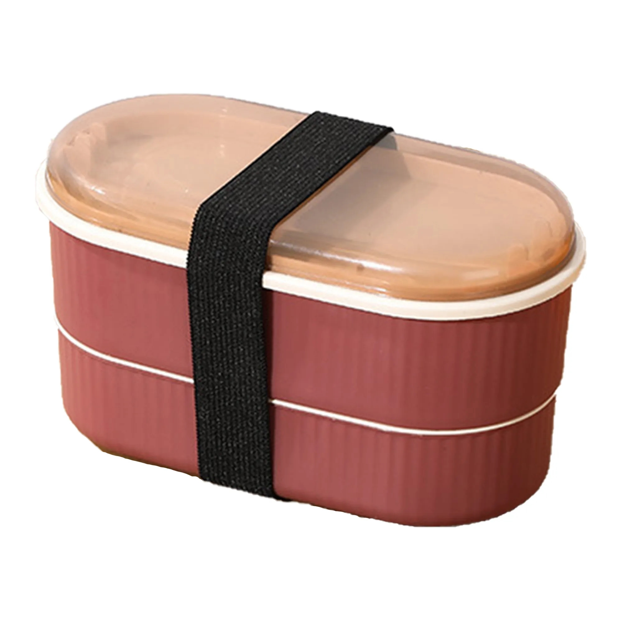 Dual Layer Safe Bento Box with Utensil Set 2