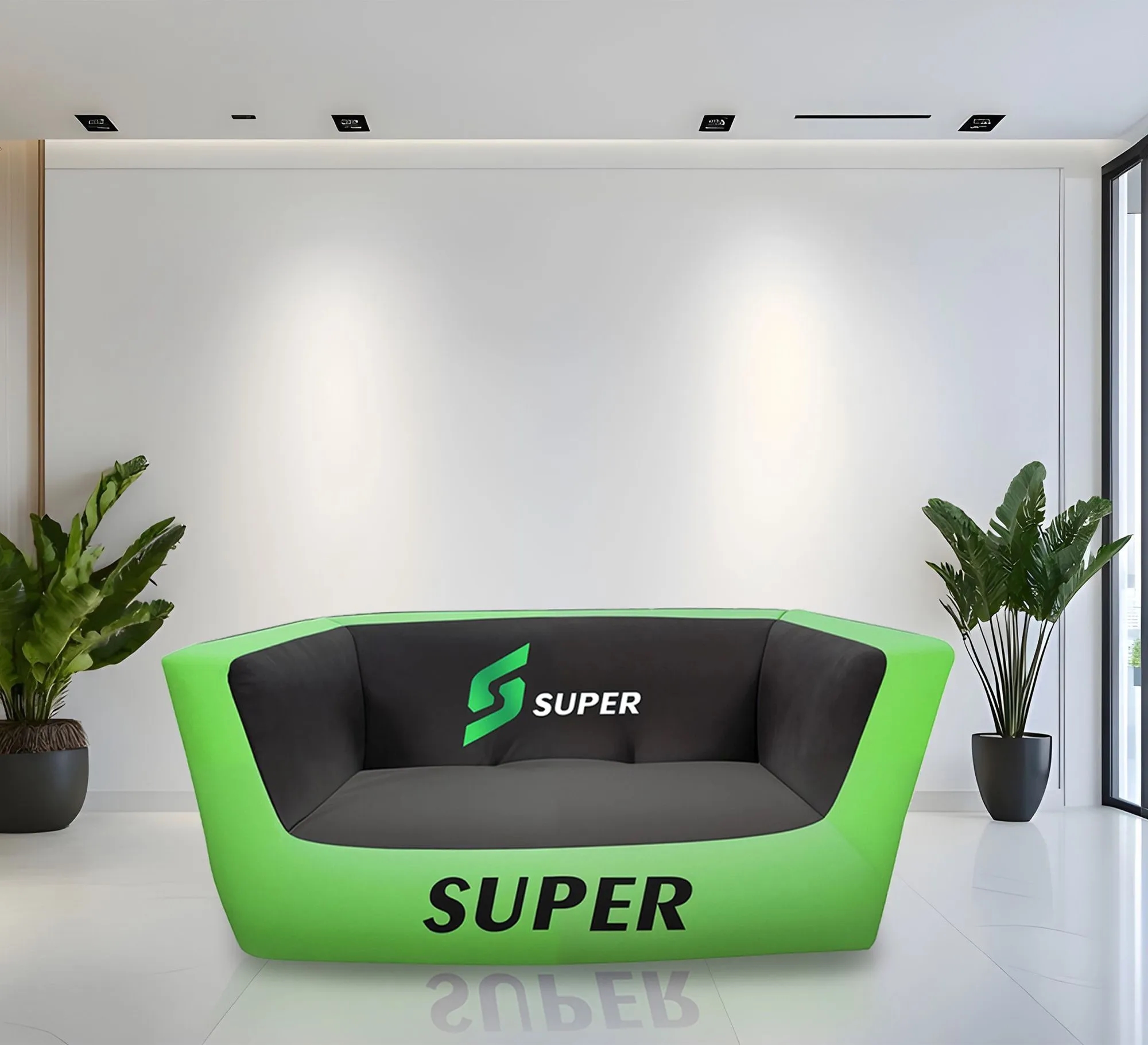 Custom Inflatable Couch (74" x 30" x 31") 2