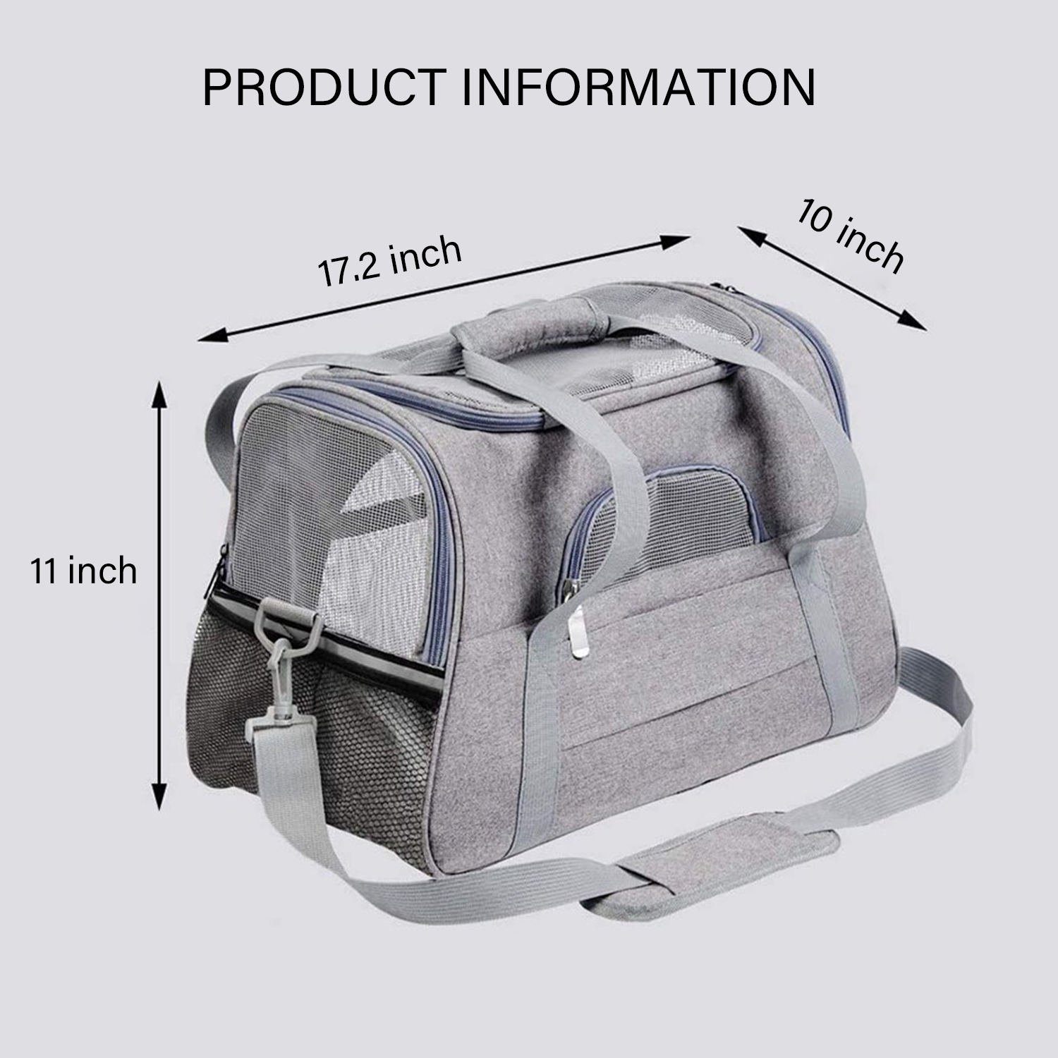 Airline Approved Cat Pet Travel Carrier 3