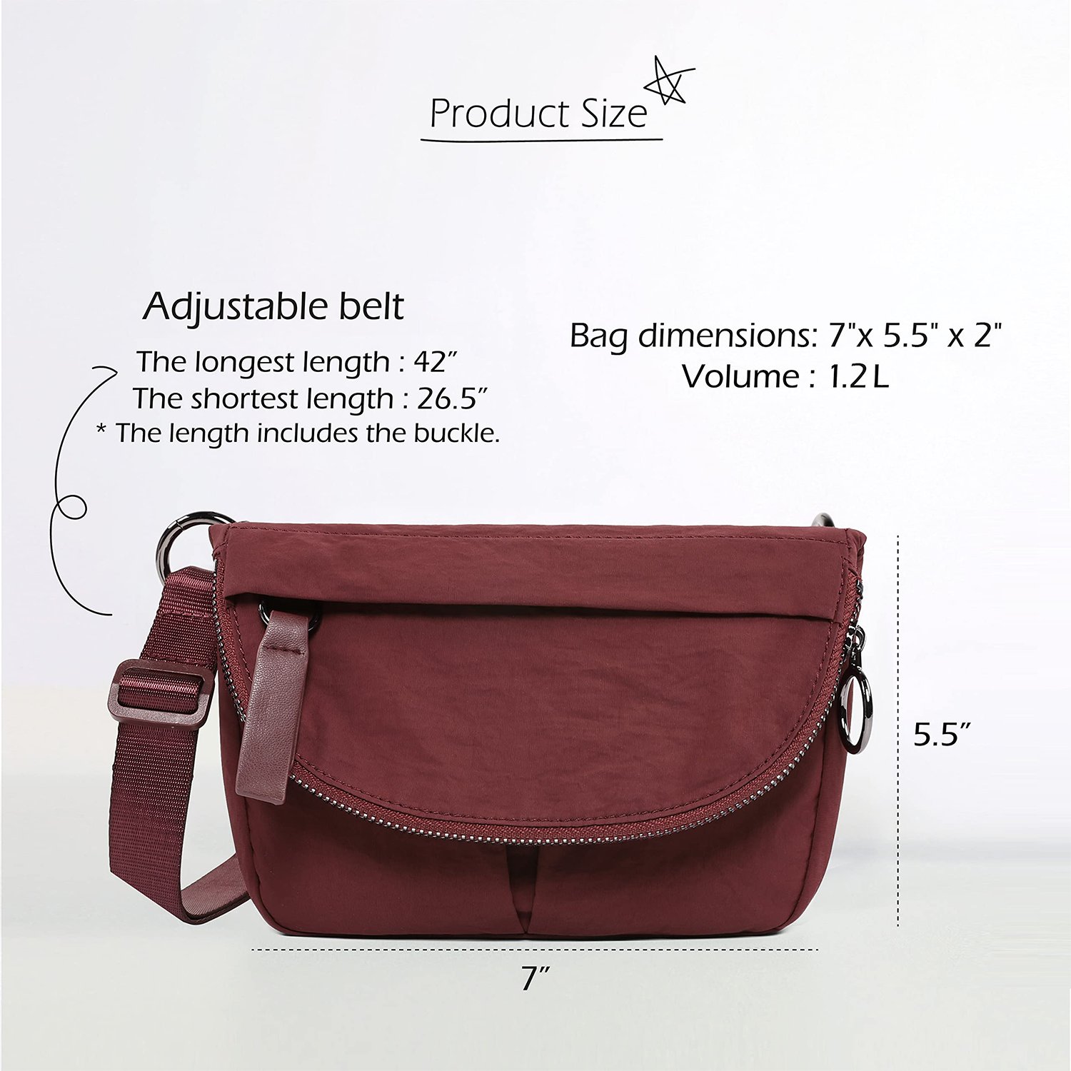 Mini Crossbody Bag With Adjustable Strap 4
