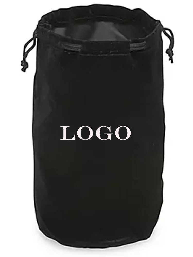 8" x 8" x 5" DELUXE VELVET GUSSET DRAWSTRING POUCH 2