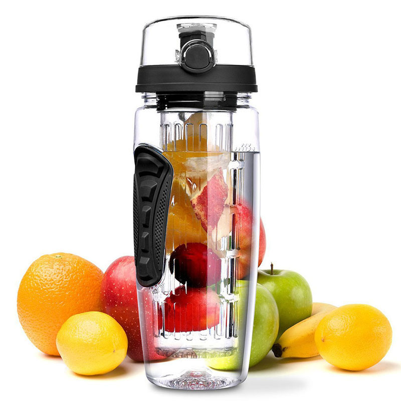 32 OZ Sport Fruit Infuser Water Bottle 10