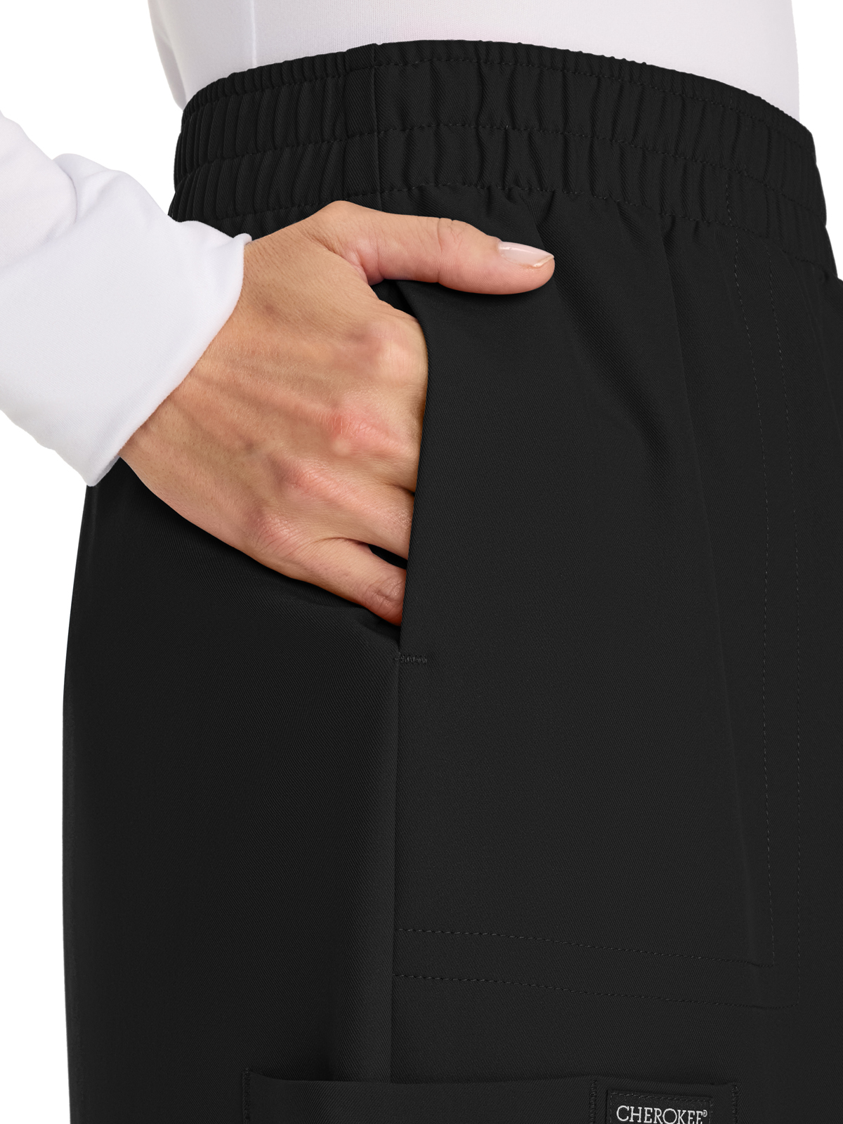Cherokee - WW Originals Ultra - Women's 2-Pocket Elastic Waist Skirt 3