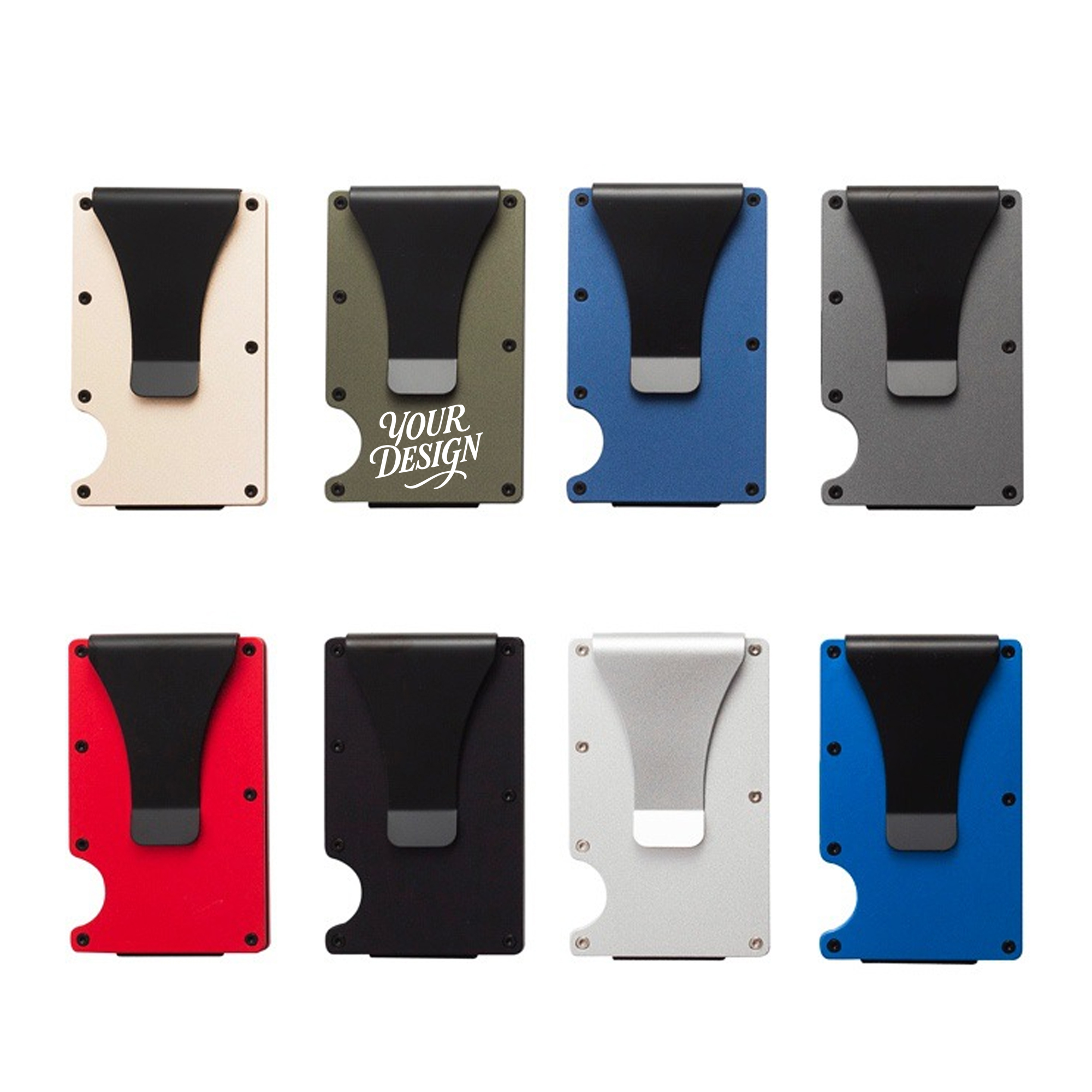 Slim Metal Money Clip Wallet 2