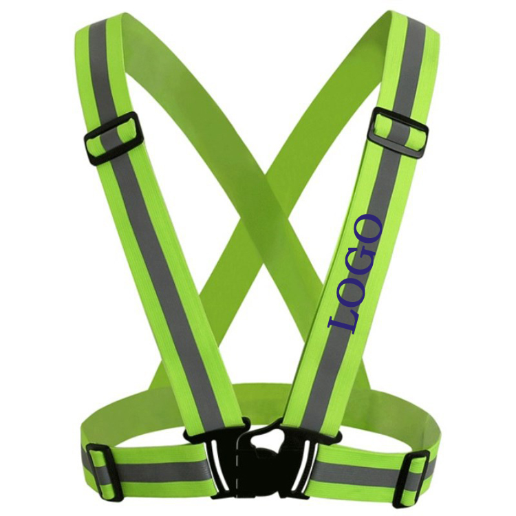 Adjustable Reflective Gear Strap Vest 2