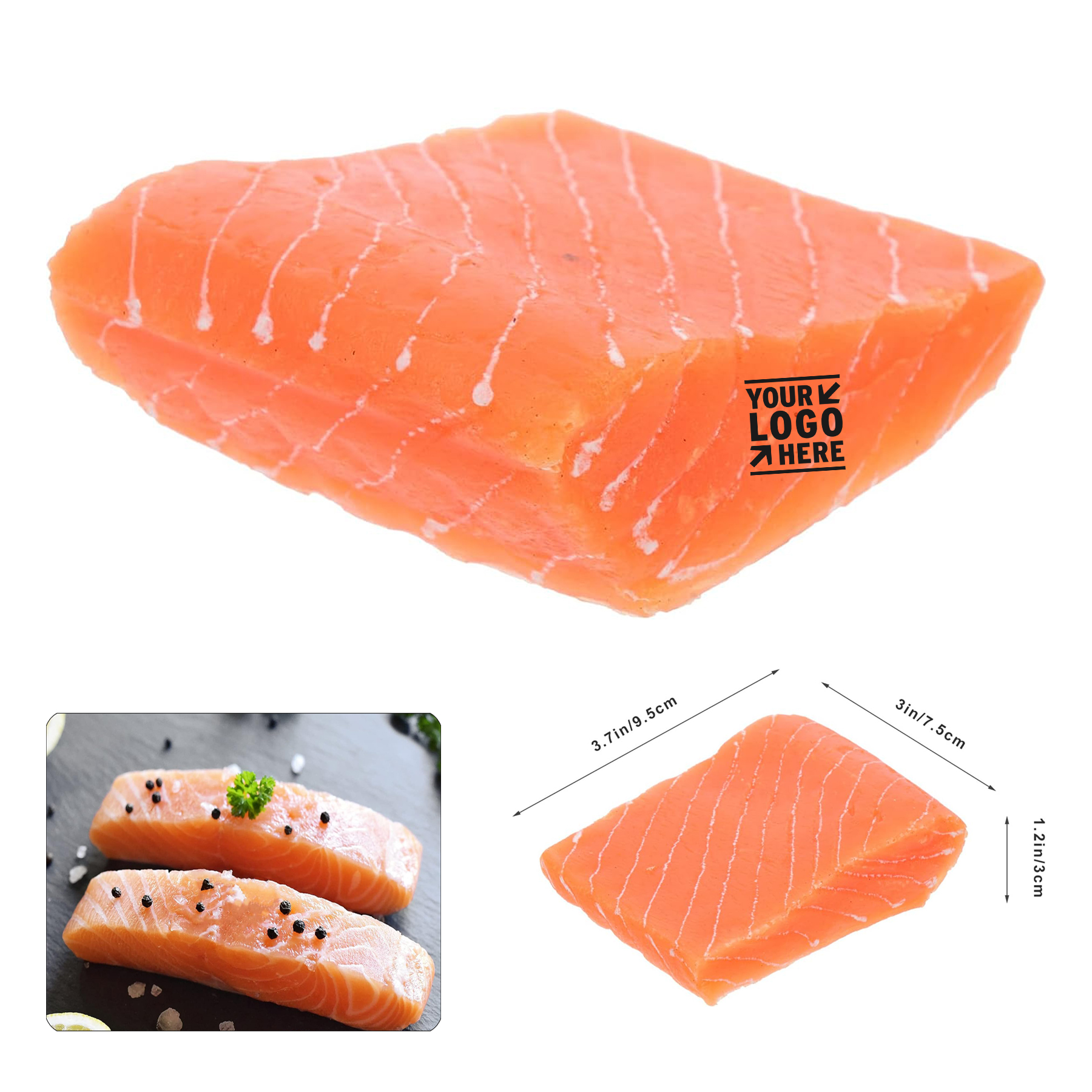 Realistic Fake Salmon Model
