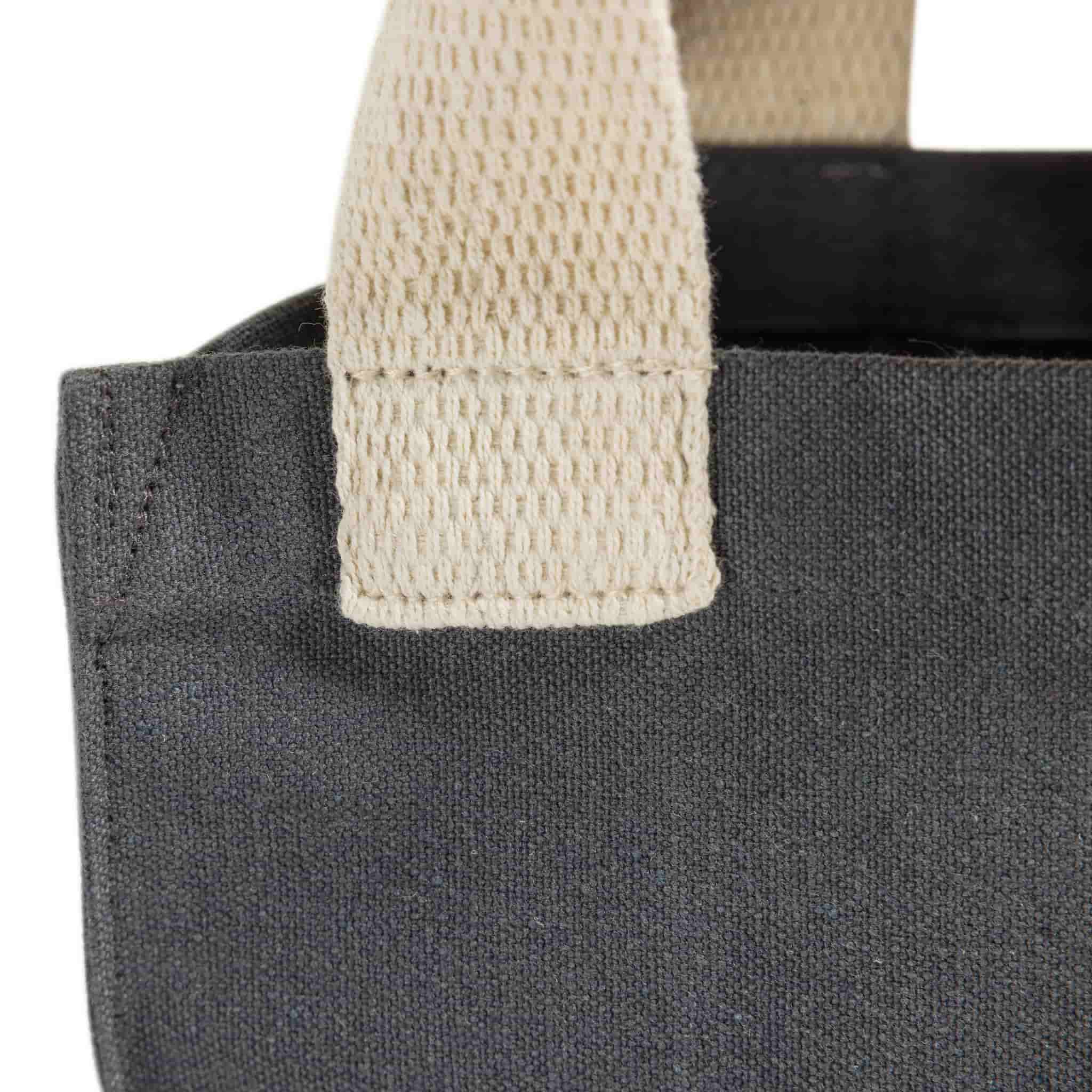 Recycled Canvas Trendy Book Tote Bag 13