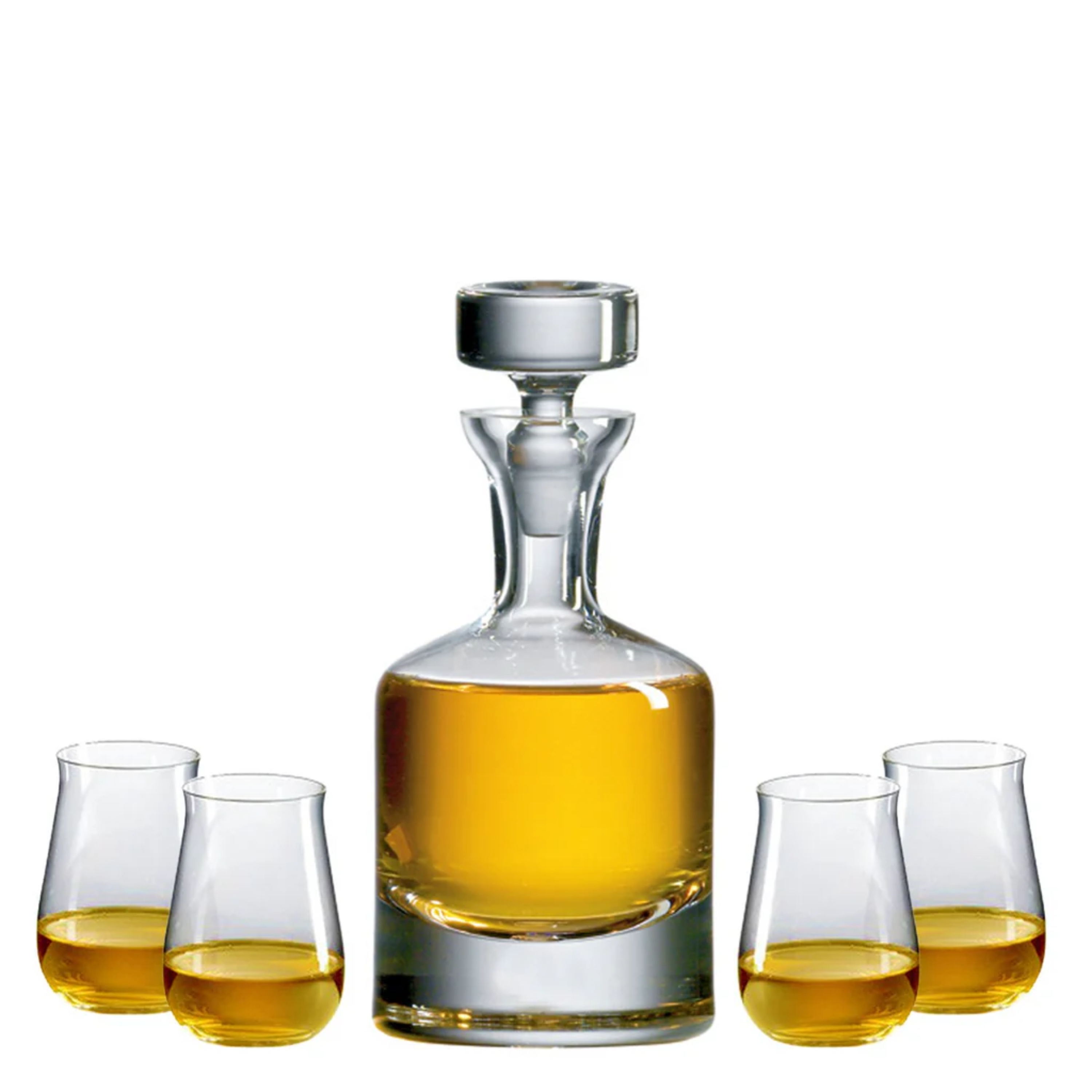 Buckingham Scotch Decanter Gift Set Lead-Free Crystal 3