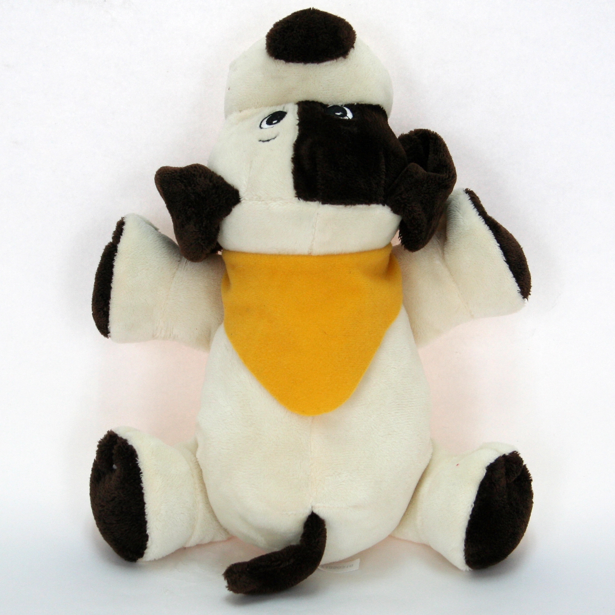 9" Laying Down Dog - Beige 14