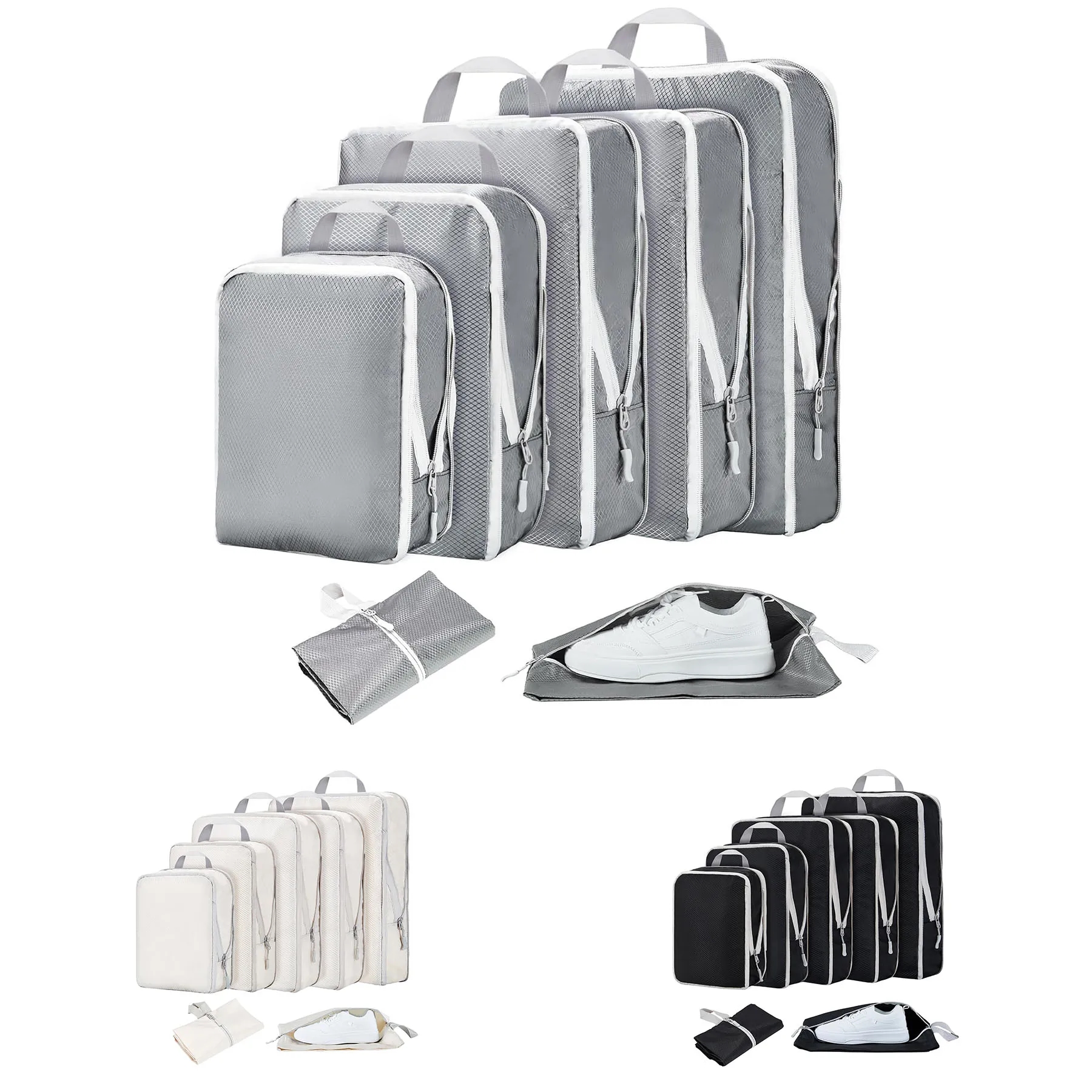6 Set Ultralight Compression Packing Cubes 5