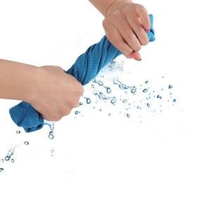 4 Pieces Soft Breathable Ice Towels 7