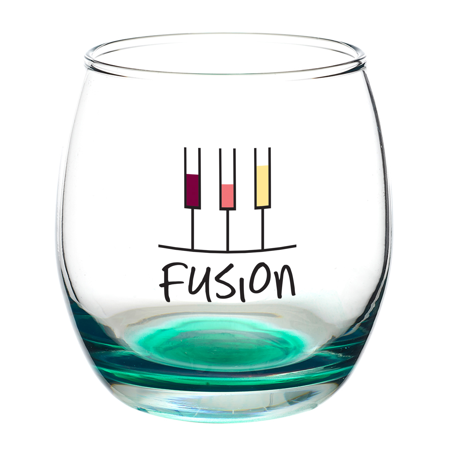 11.5 oz. Mikonos Stemless Wine Glasses 5