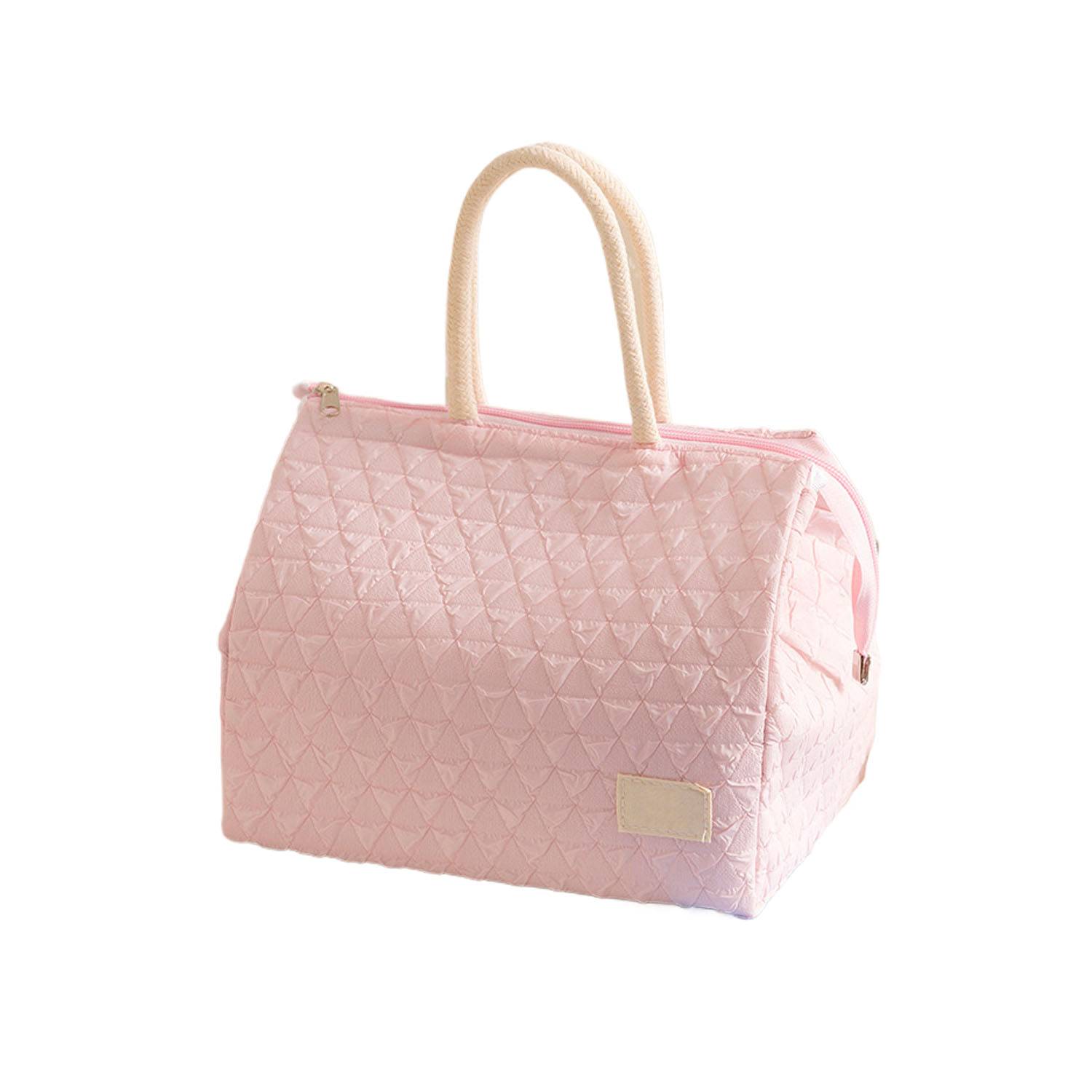 Waterproof Nylon Insulated Lunch Tote Bag Aluminum Lining 8