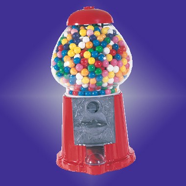 15" H DIE CAST IRON GUMBALL MACHINE 2