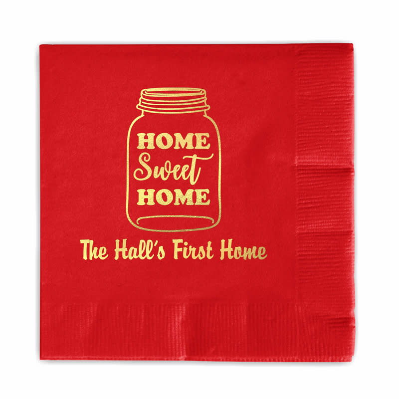 3ply Foil Stamped Beverage Napkins 2