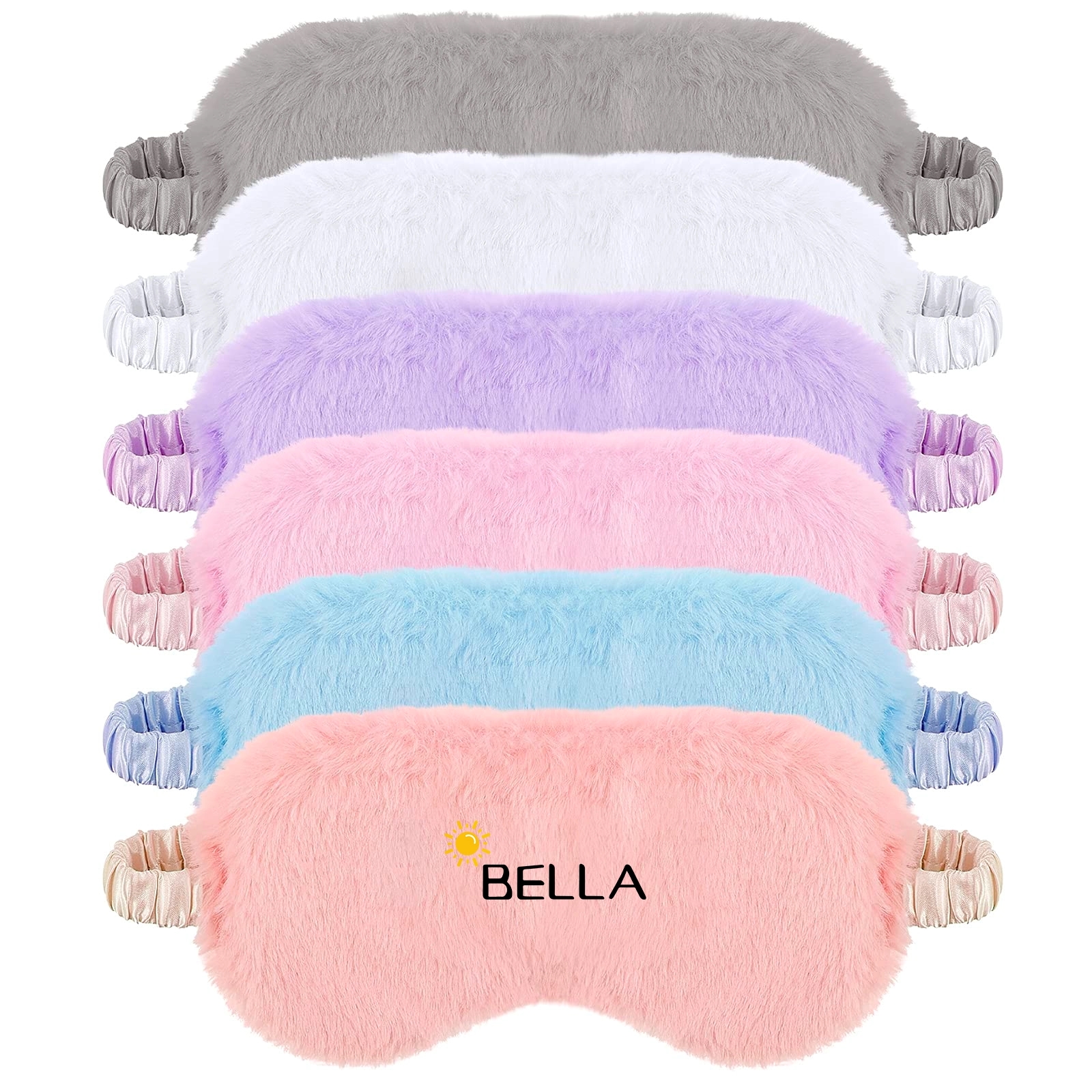 Plush Eye Mask Soft Sleeping Blindfold 1