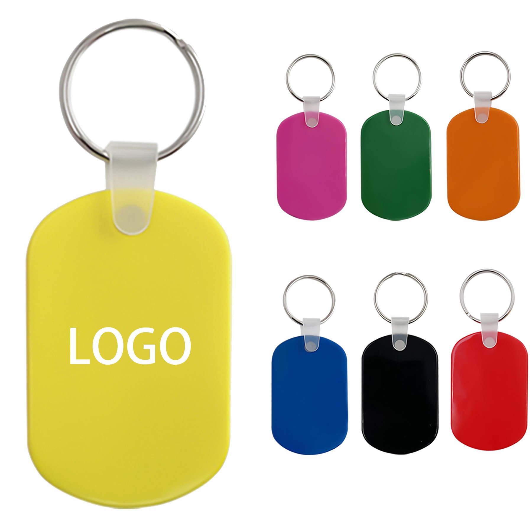 Pvc Soft Material Key Chain