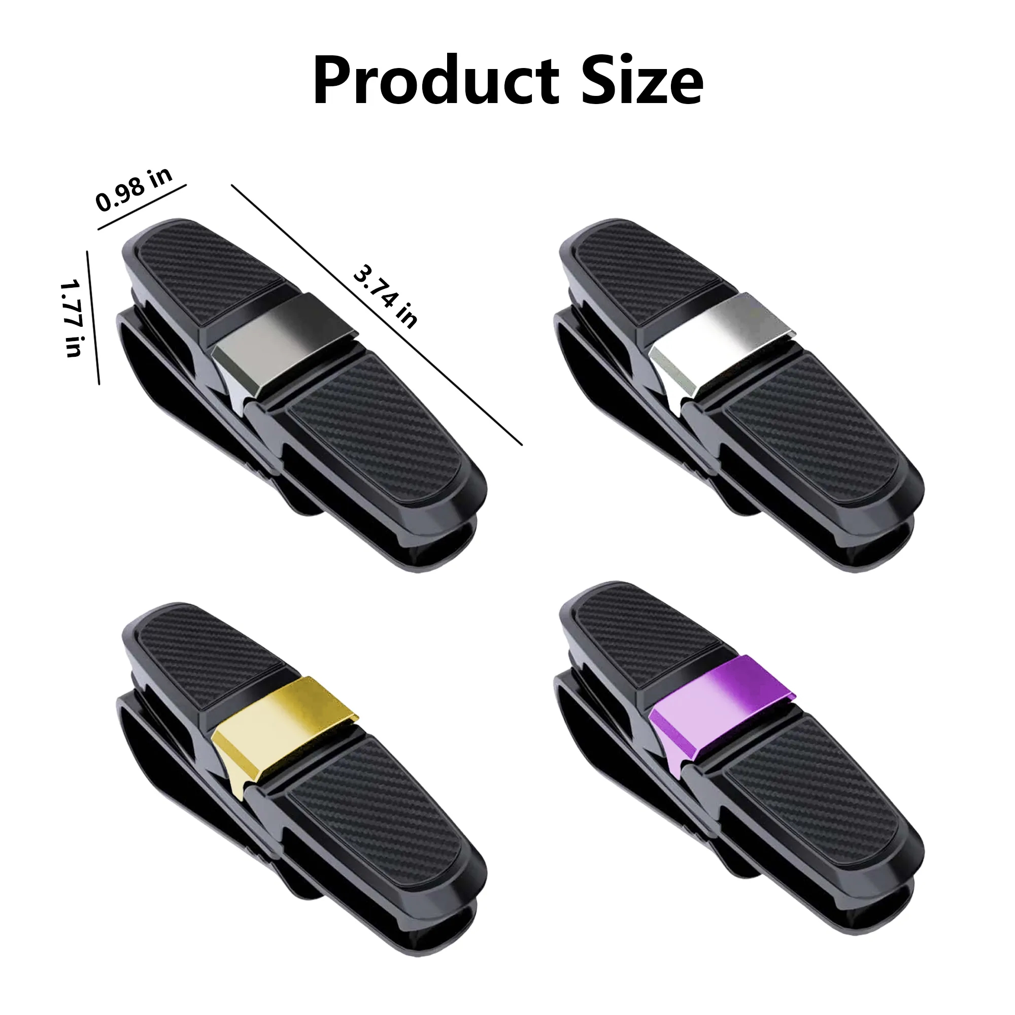 Sun Visor Clip For Glasses 5