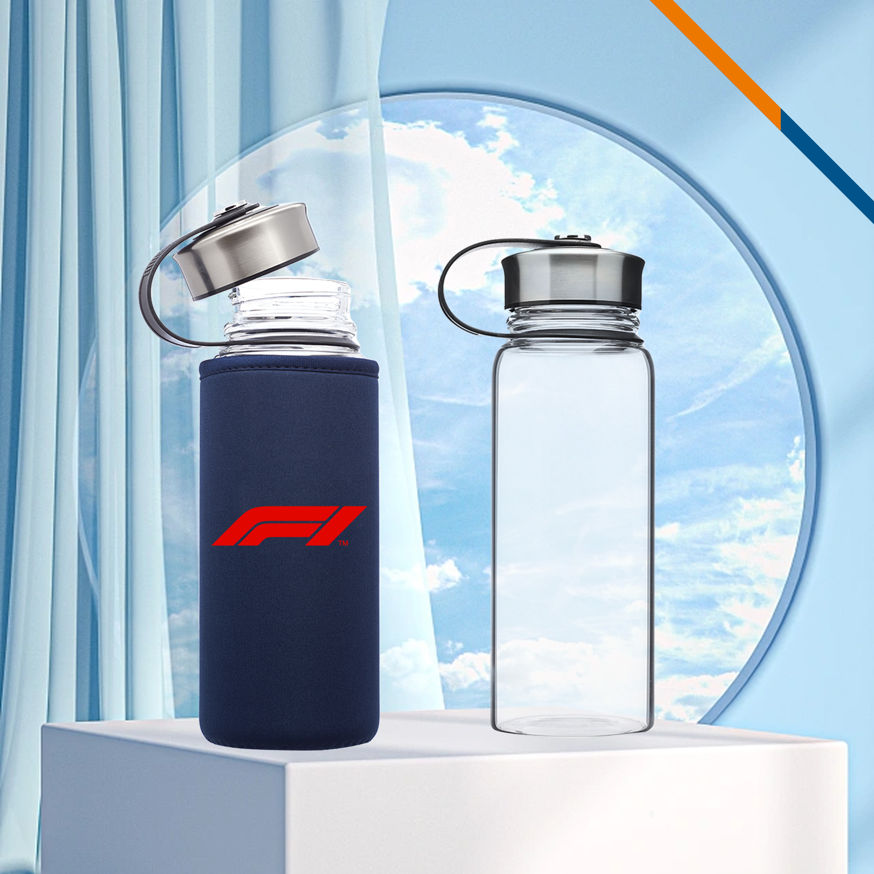 Ramon Glass Water Bottle - 25 OZ. 7
