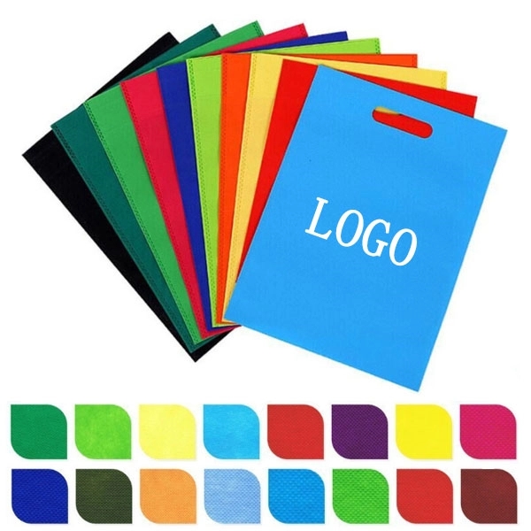 Promotional Die Cut Handle Nonwoven Tote Bag 5