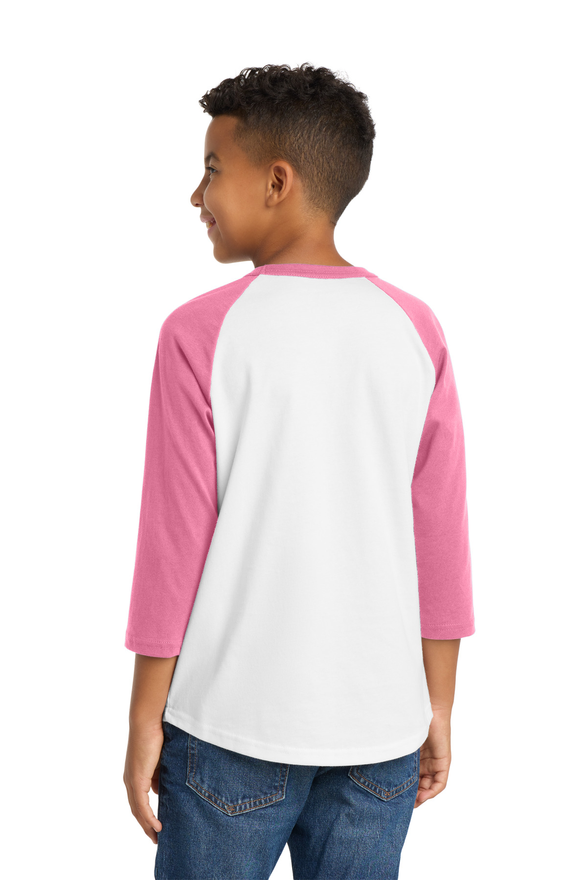 Sport-Tek Youth Colorblock Raglan Jersey. YT200 102