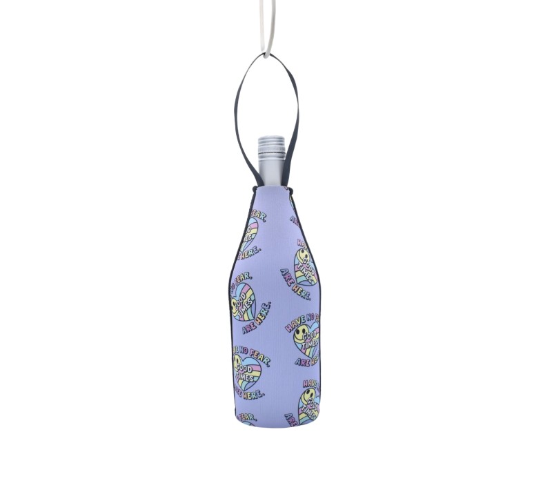 Full Color Sublimation Wine Neoprene Bottle Cooler 5