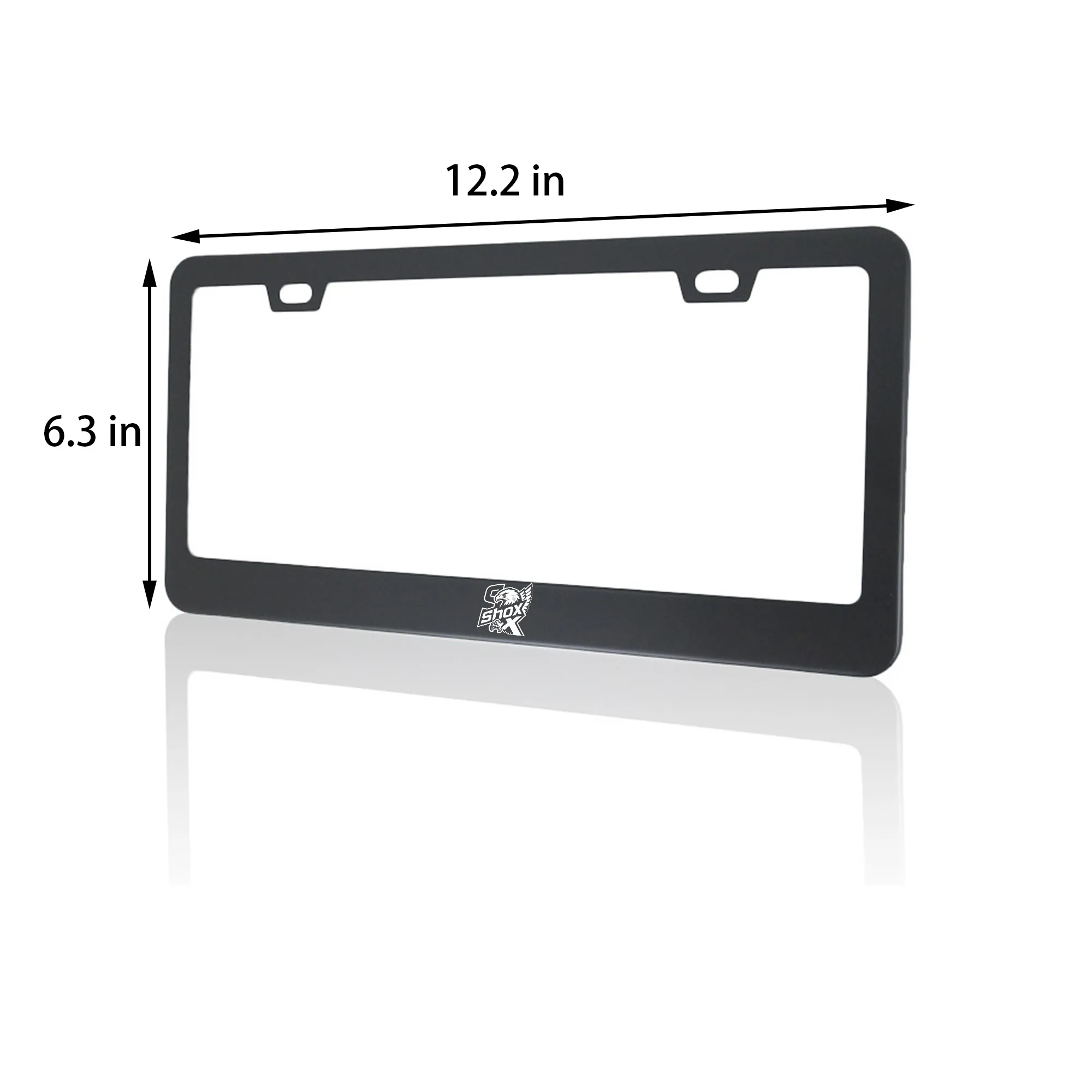 MOQ 20 Aluminum Alloy License Plate Frame 3