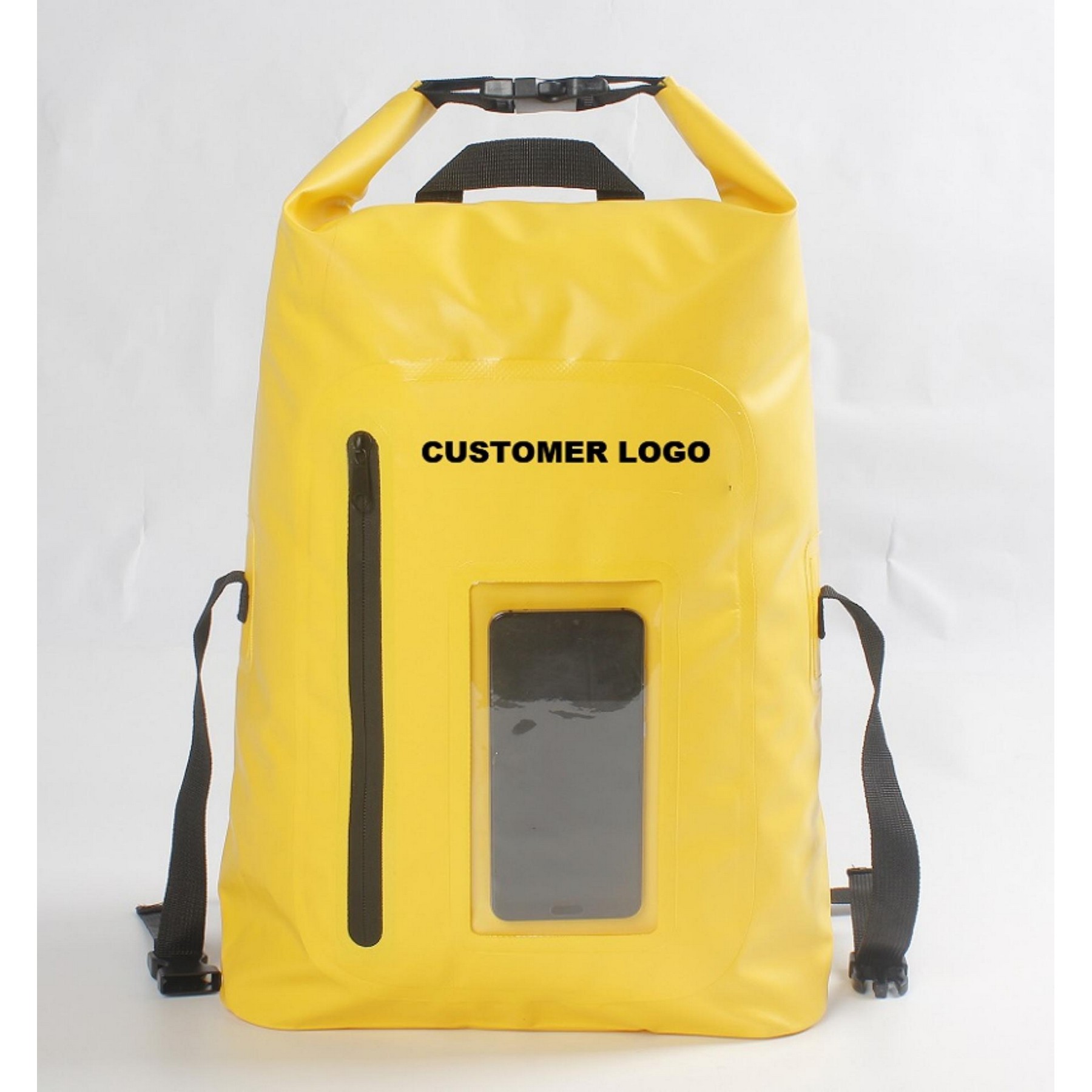 Dry Bag Backpack 26L Waterproof Dry Sack With Zipper Pocket