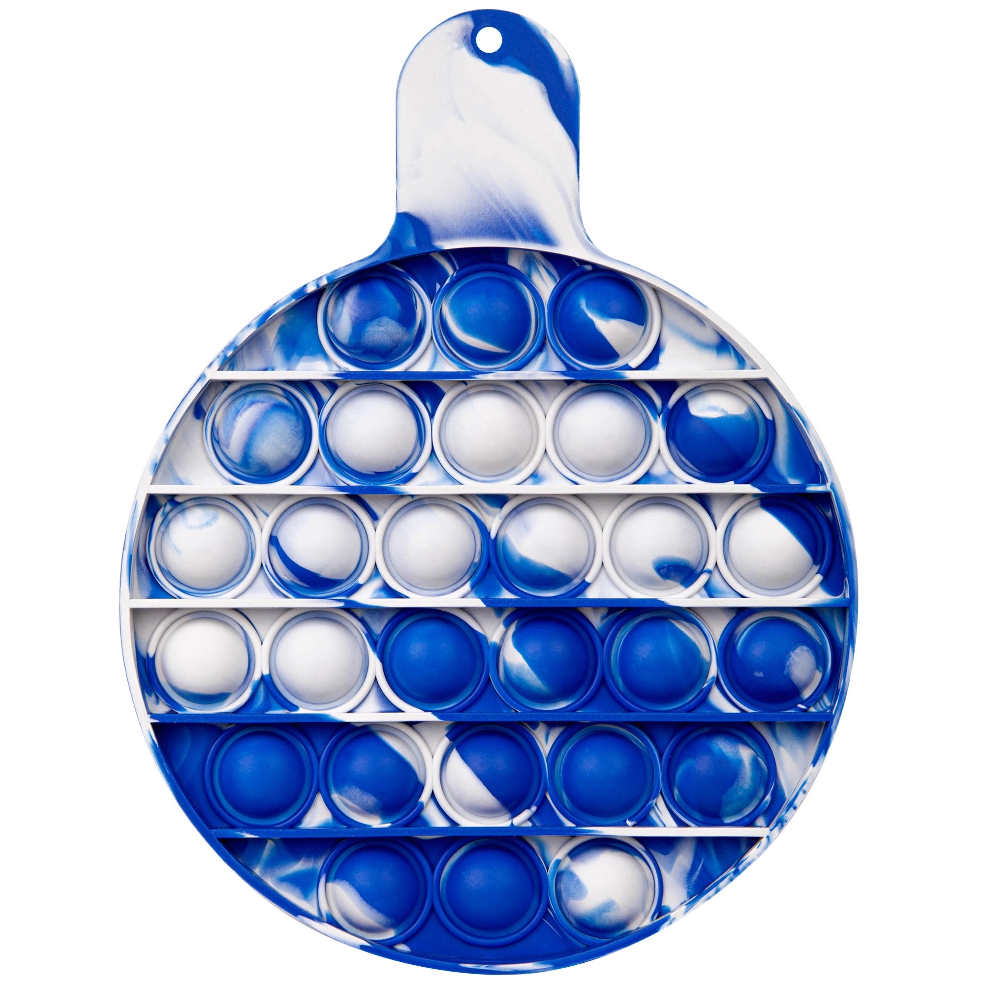 Round Fiddle Popper Silicone Sensory Toy 10