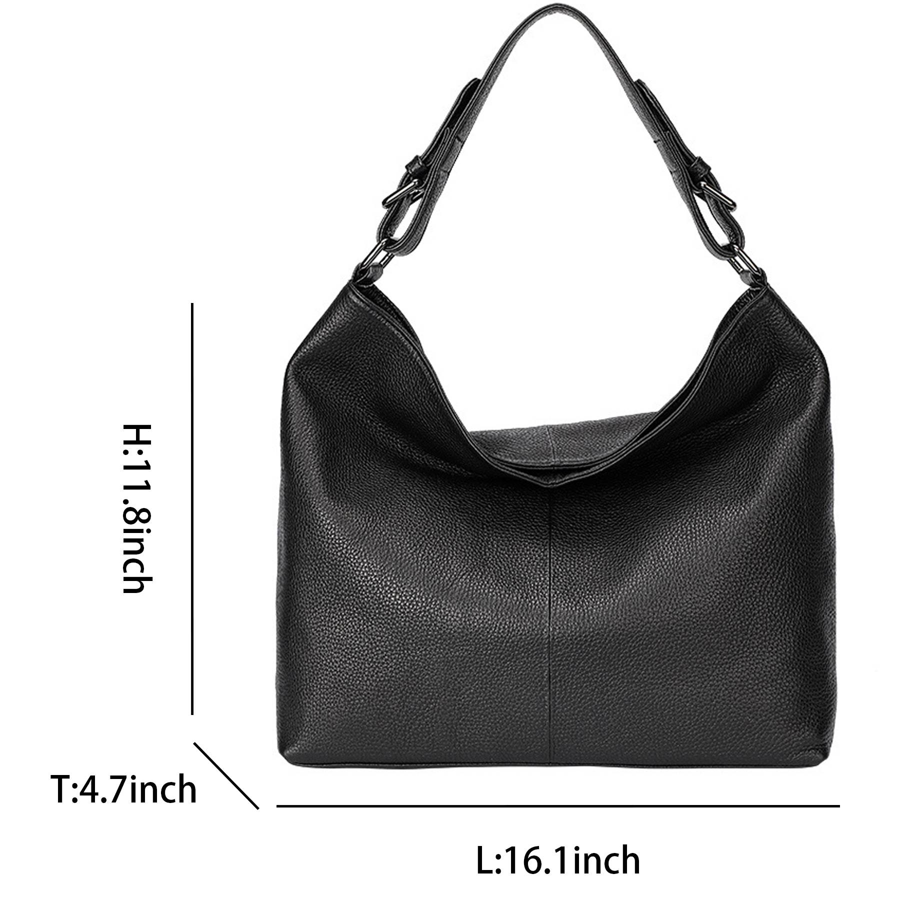 Women Soft Shoulder Tote Leather Handbags 3