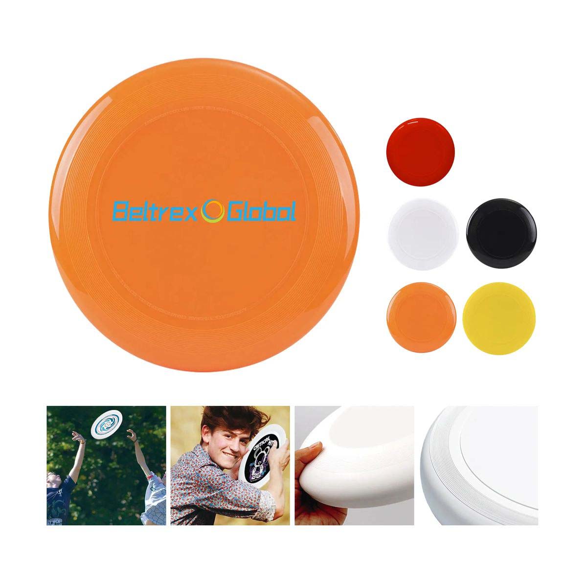 Flying Disc Polyethylene Lightweight Durable 8