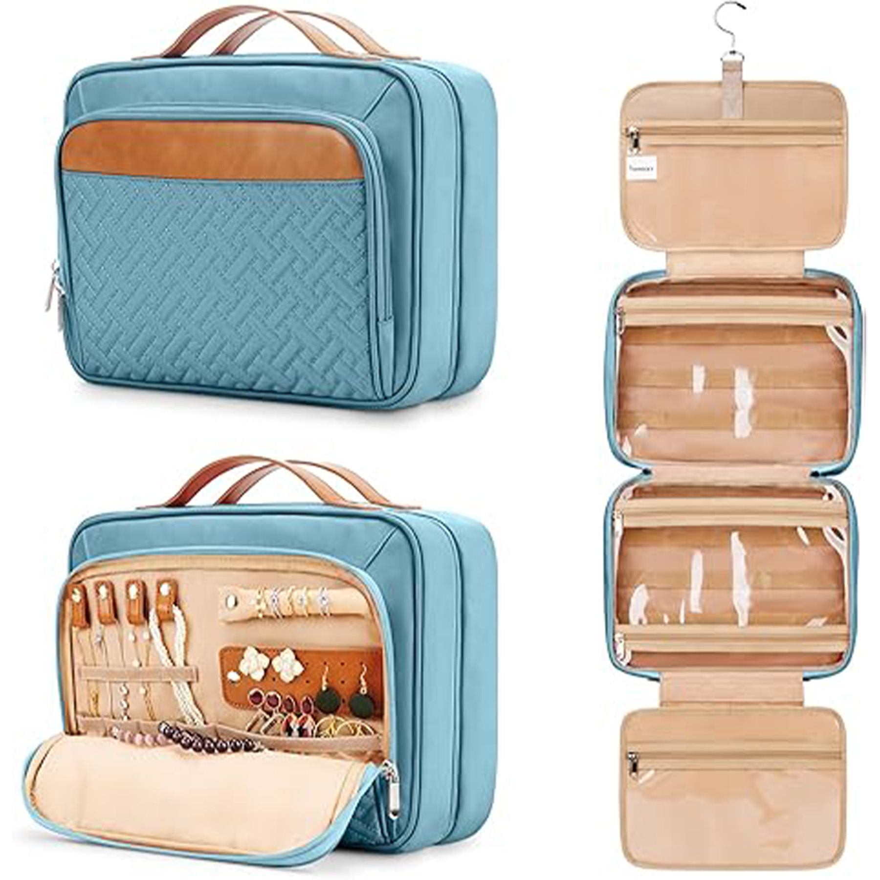 Travel Toiletries Hanging Bag 9