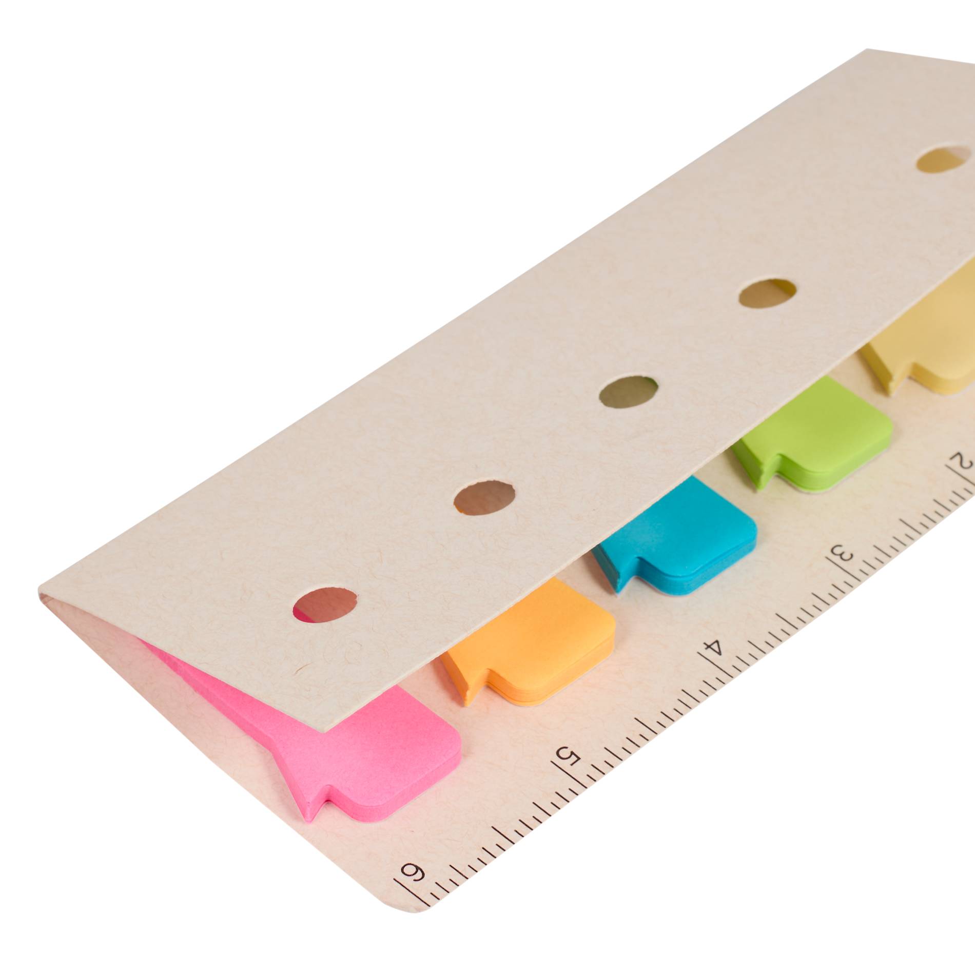 Recycled Milk Carton Sticky Notes & Ruler Pad 4