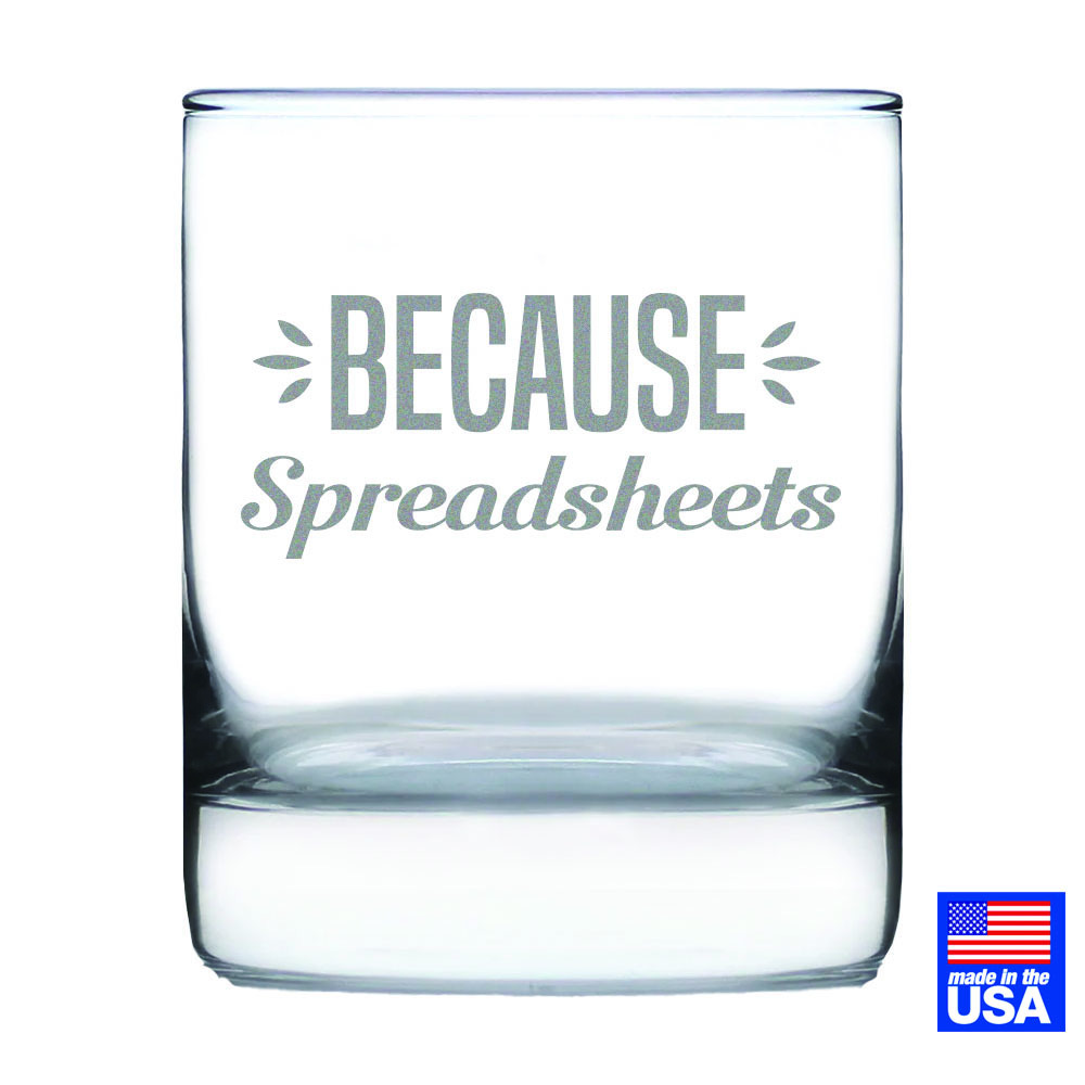 ON THE ROCKS GLASS - 10.5 OZ. (Made in the USA) 3