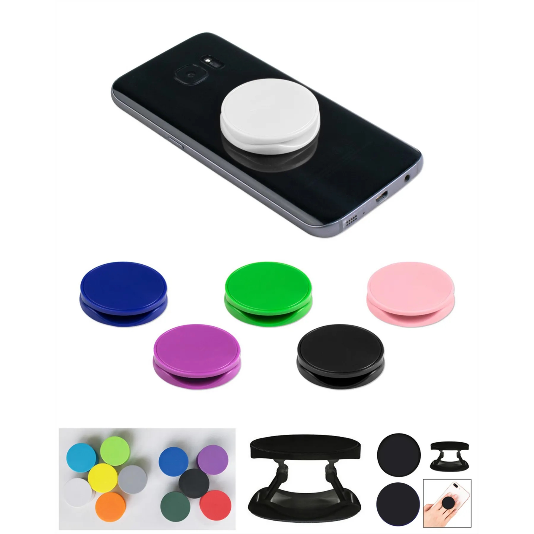 Round Cell Phone Holder with Stand 4