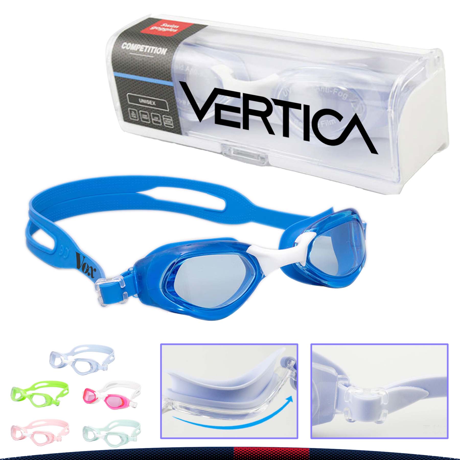 Dyvia Adult Swimming Goggles 6