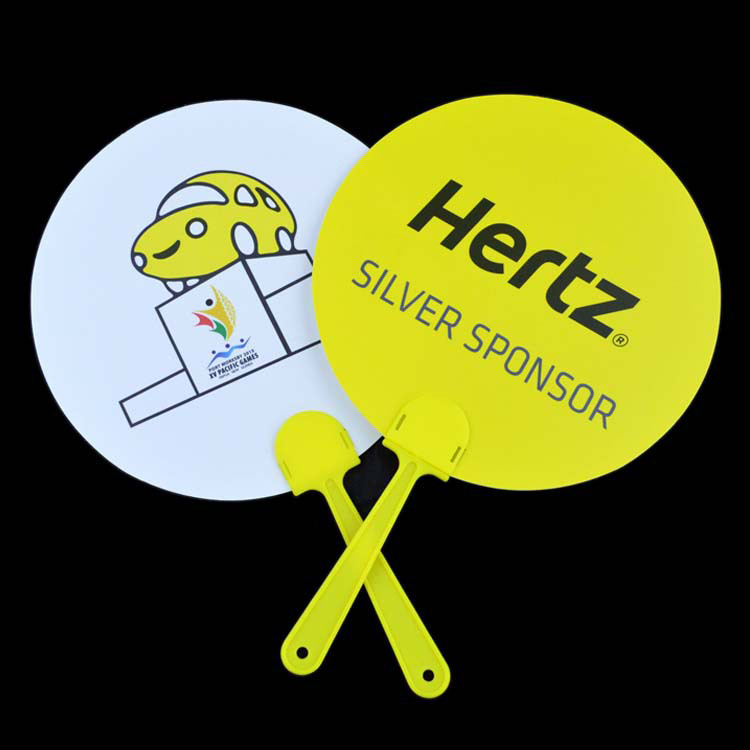PP Advertising Hand Fan 2