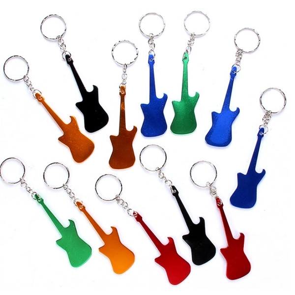 Guitar Keyring Bottle Opener 6