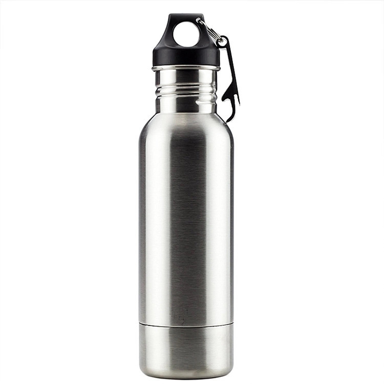 12 oz Stainless Steel Beer Bottle Insulator with Opener 4