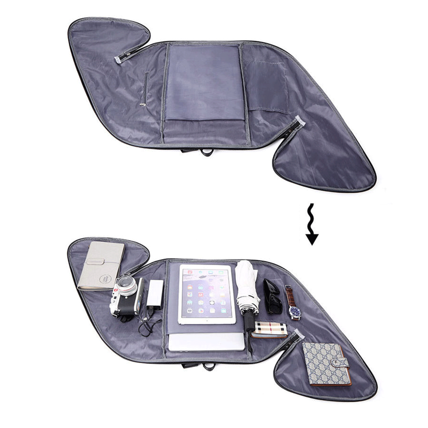 durable Travel Laptop USB Anti Theft Business Bag Backpack 22